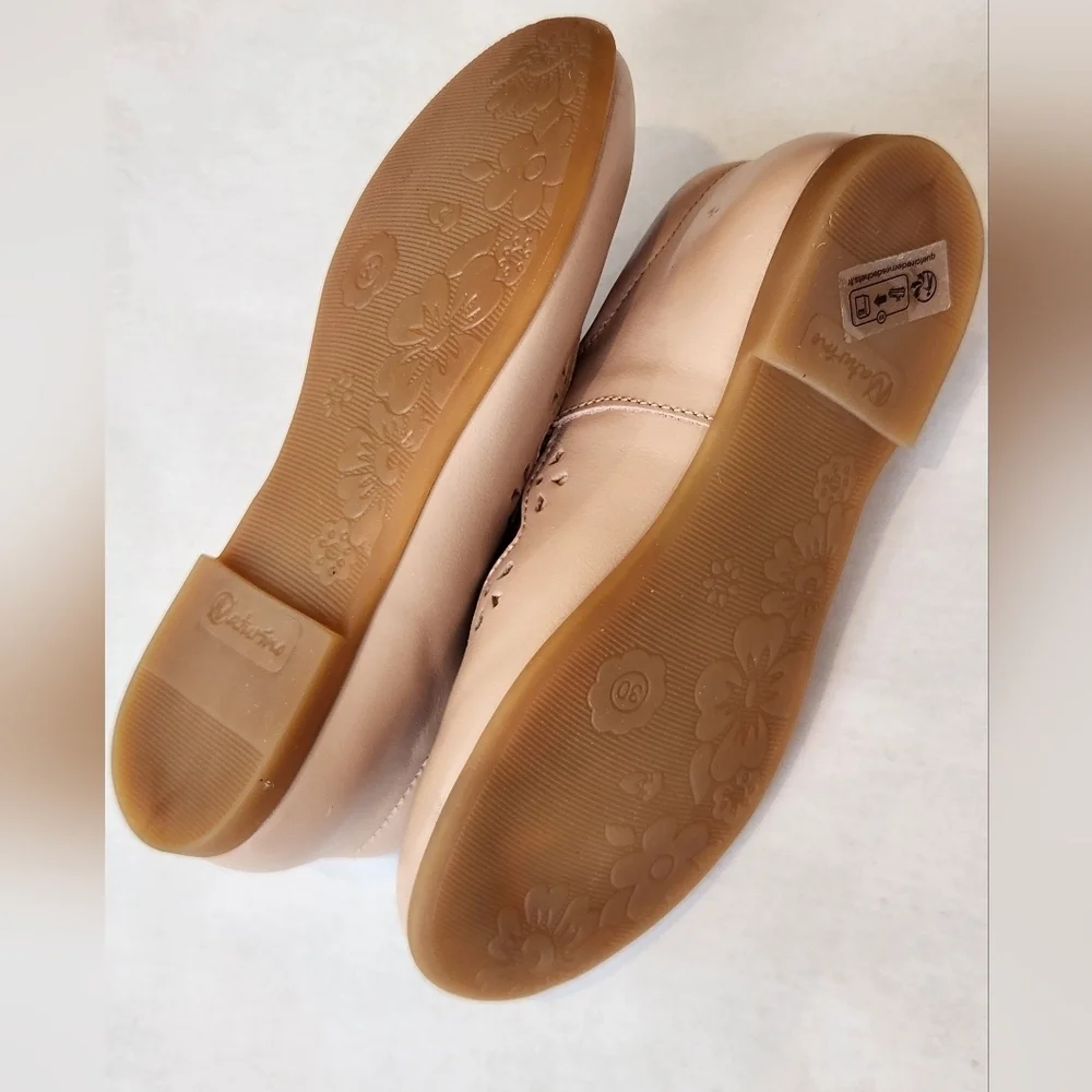 COPY - || NATURINO || Olya mary janes, pink, leather, straps, sz 30 (13)